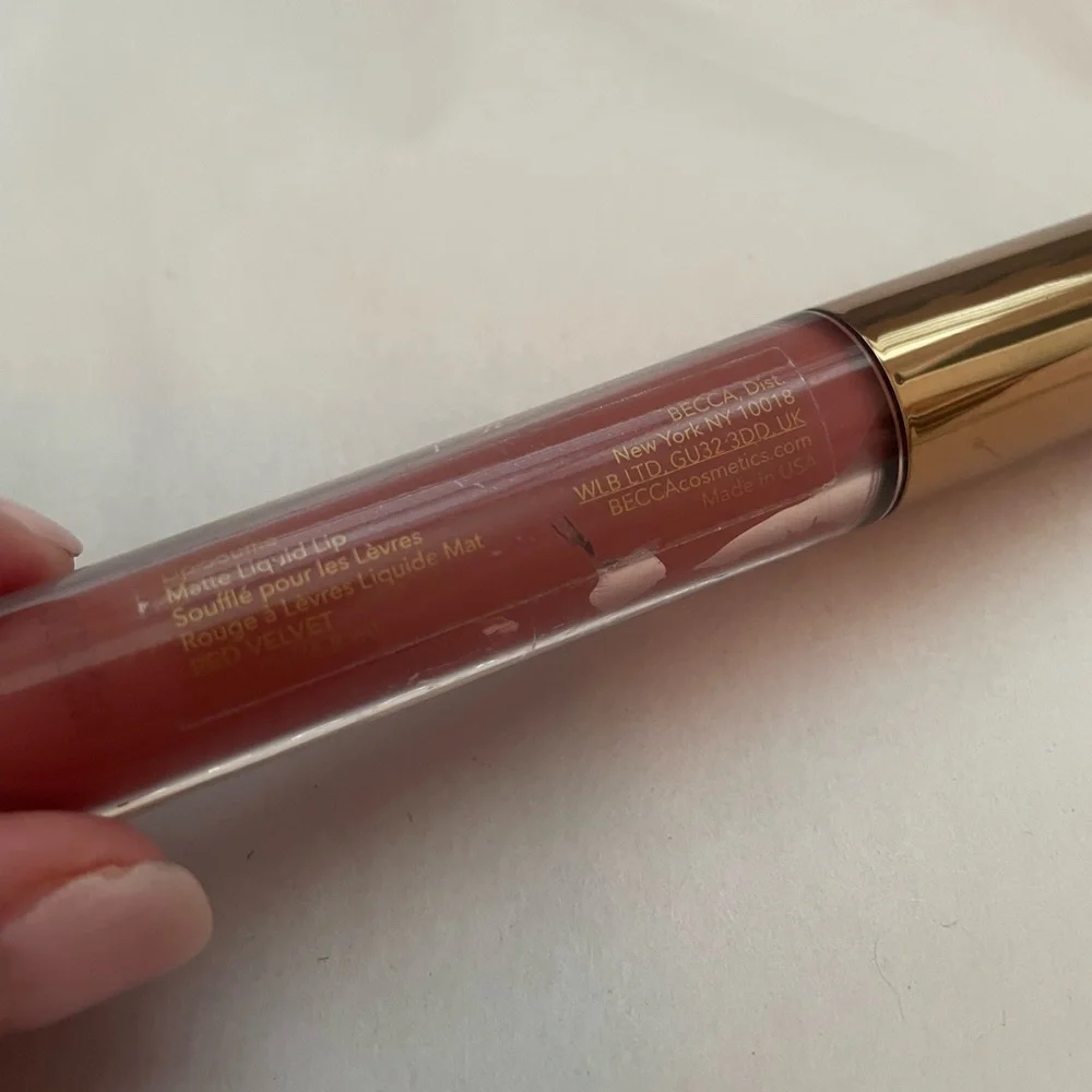 NEW BECCA x Chrissy Teigen Lip Souffle in Red Velvet
